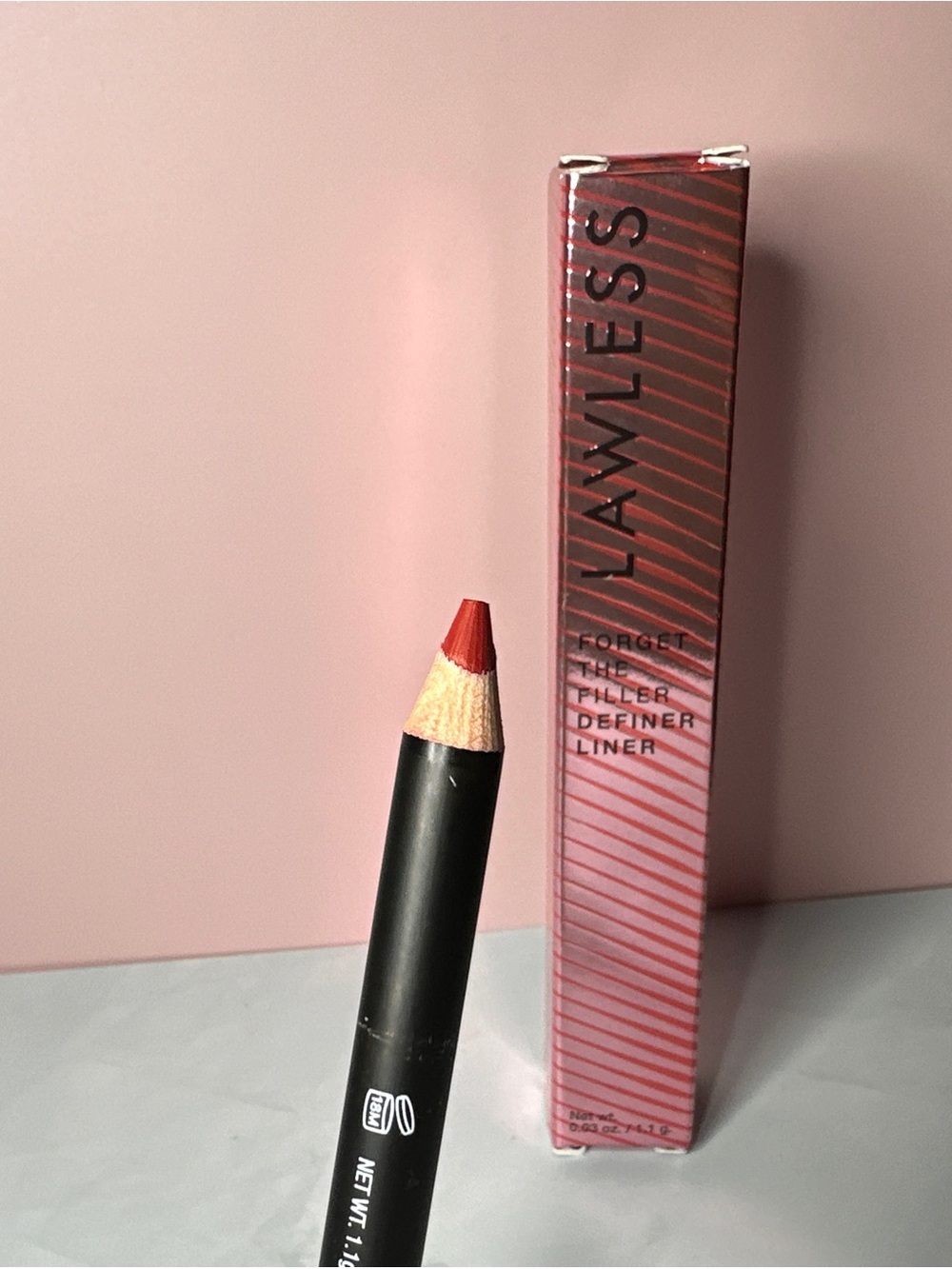 LAWLESS Lip Definer Pencil in Deep Red